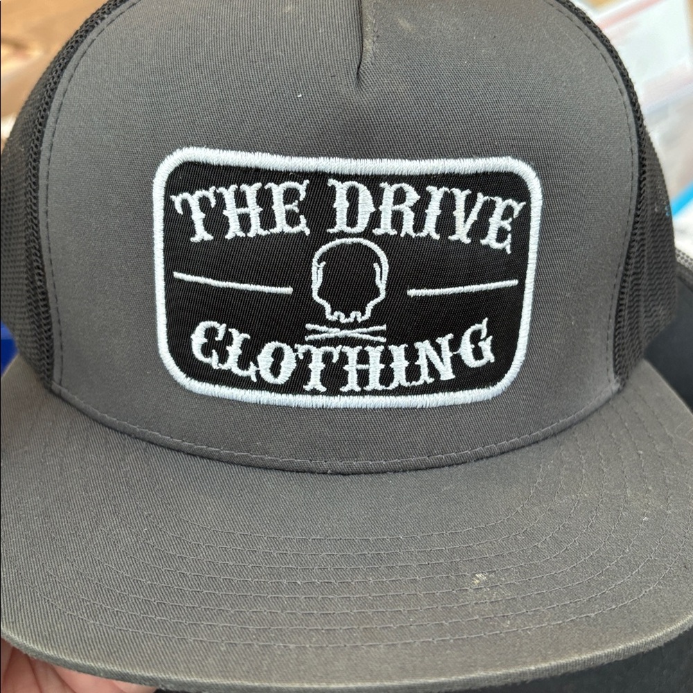 Dixxon SnapBack hat gray/black pre owned needs cleaning